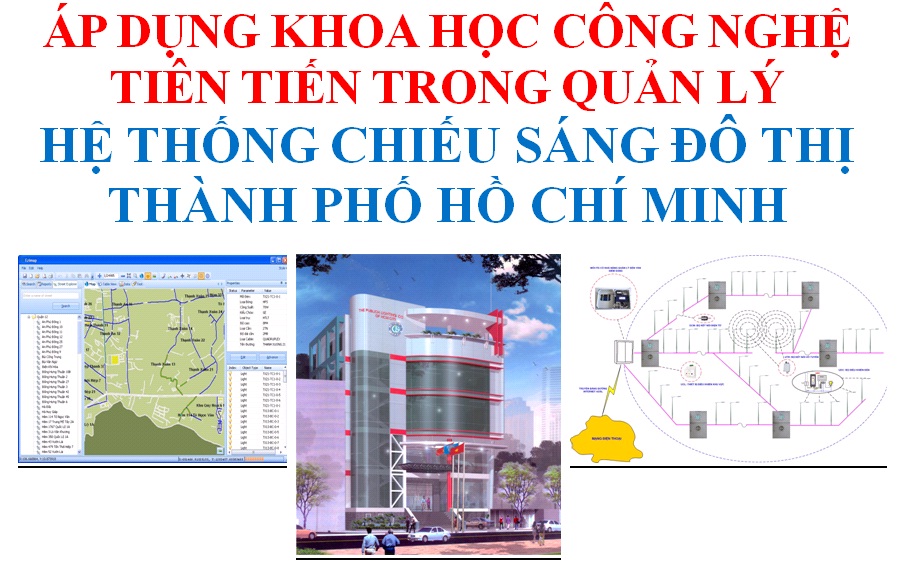 Application of Science and Technology in the management of advanced lighting systems urban Ho Chi Minh City